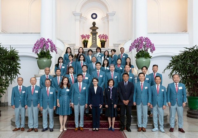 蕭副總統接見世界洋服同業聯盟代表團 肯定選手展現台灣西服的卓越實力