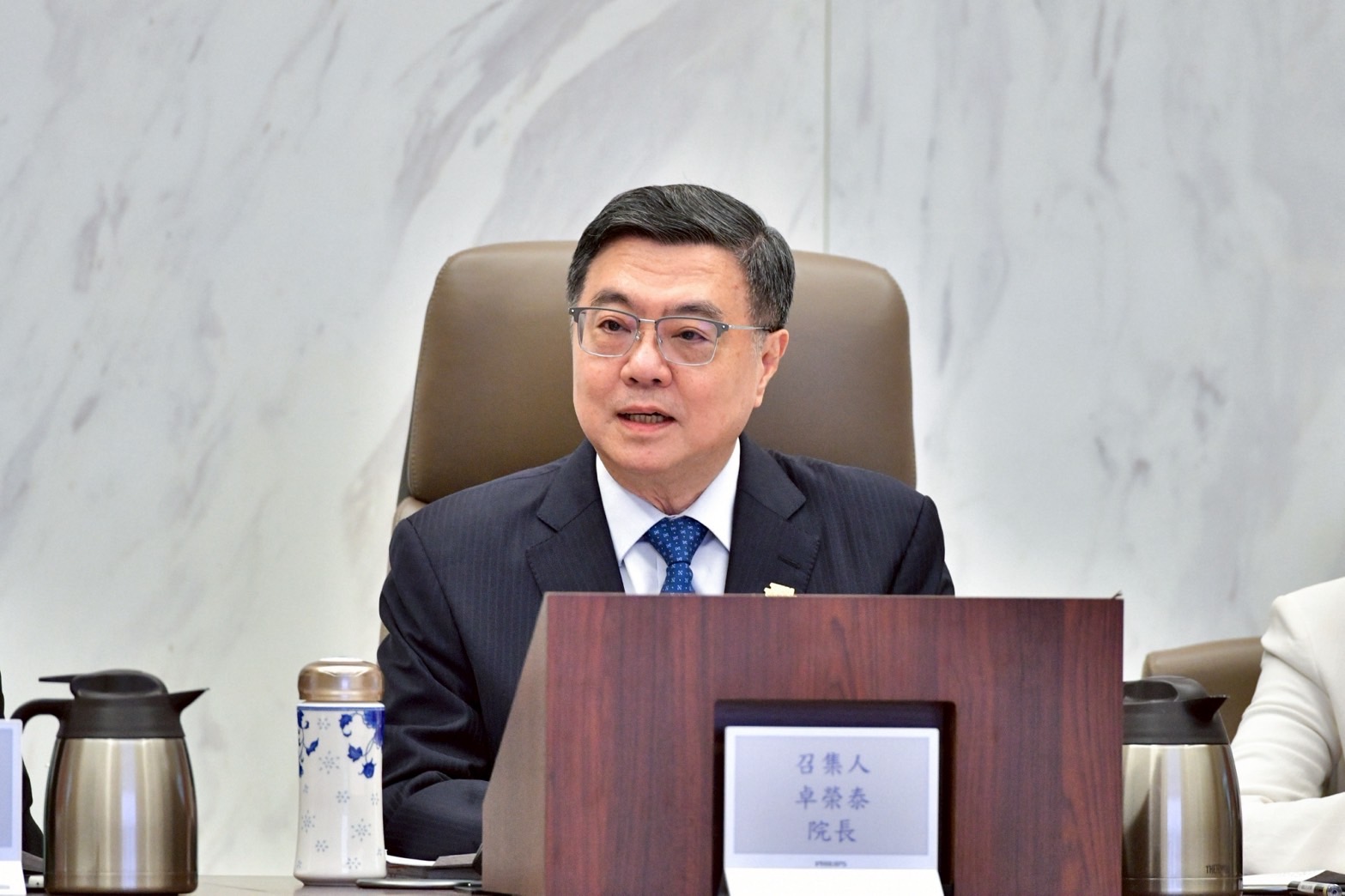 主持推動轉型正義會報 卓揆：強化創傷照顧療癒、促進民間友善近用基金