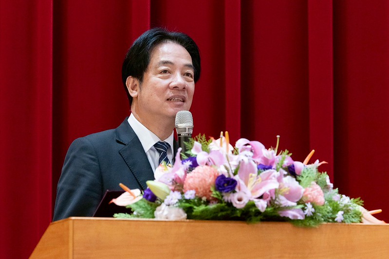 出席《自由中國》論壇 賴總統盼團結一致對外 並以國家利益為最優先考量