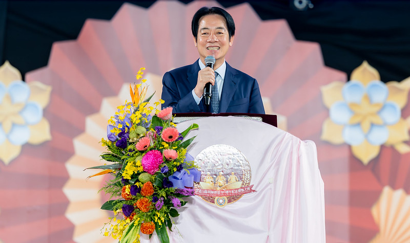 賴總統出席一貫道紀念感恩大會 盼大家合作建構堅實防災體系 攜手守護家園
