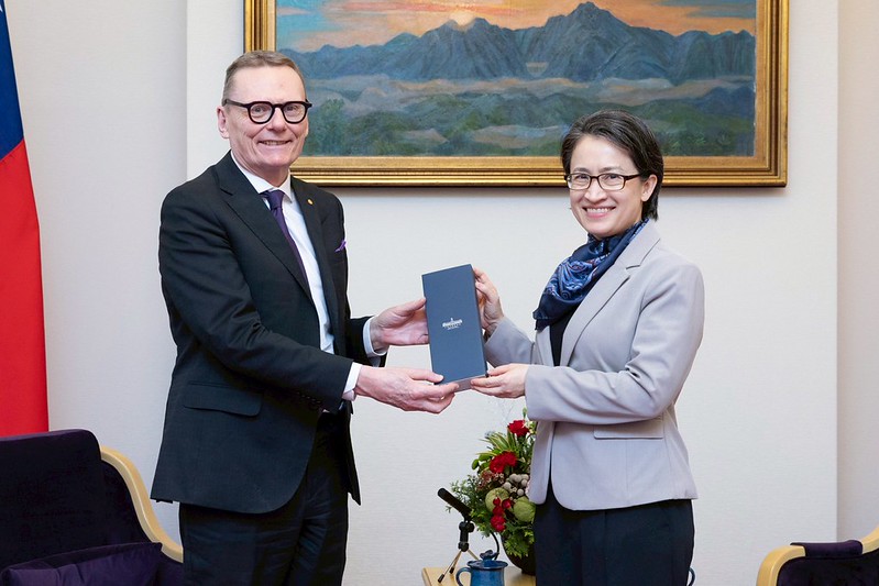 蕭副總統接見諾貝爾經濟學獎得主 盼透過交流精進政策並推動國家社會發展