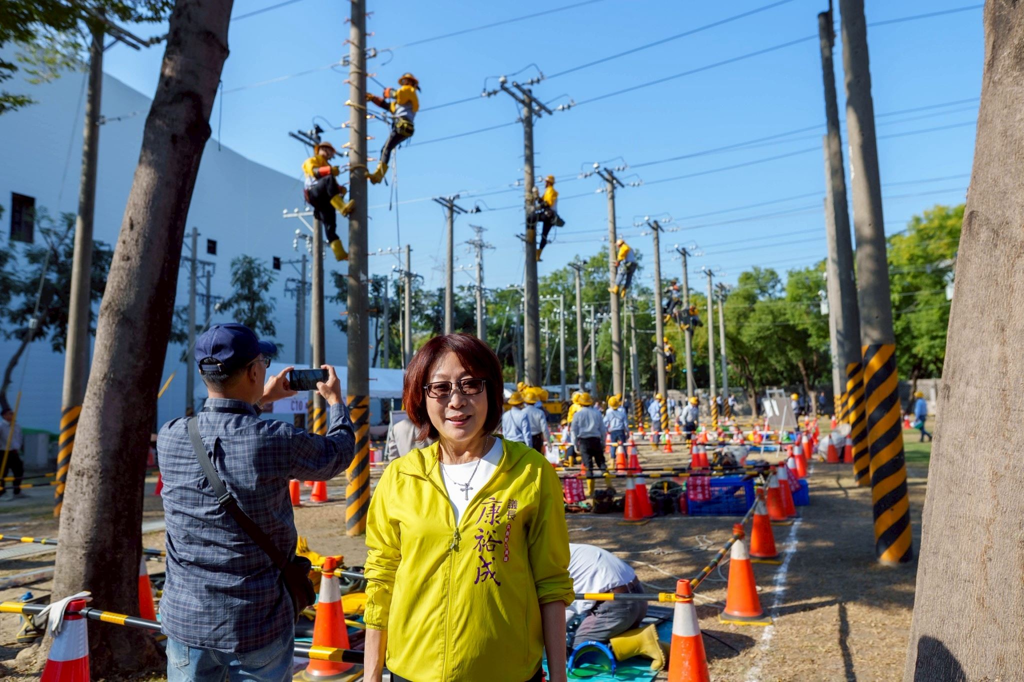 「台電版奧運」高雄登場 康裕成出席見證盛事 感念台電職人守護電網辛勞