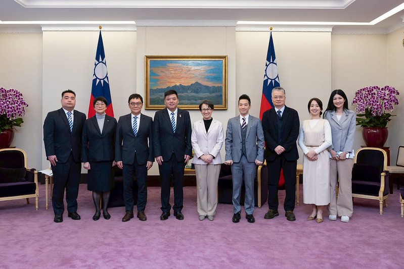 蕭副總統接見「十大傑出青年選拔委員會」幹部 肯定培育青年領袖關鍵角色