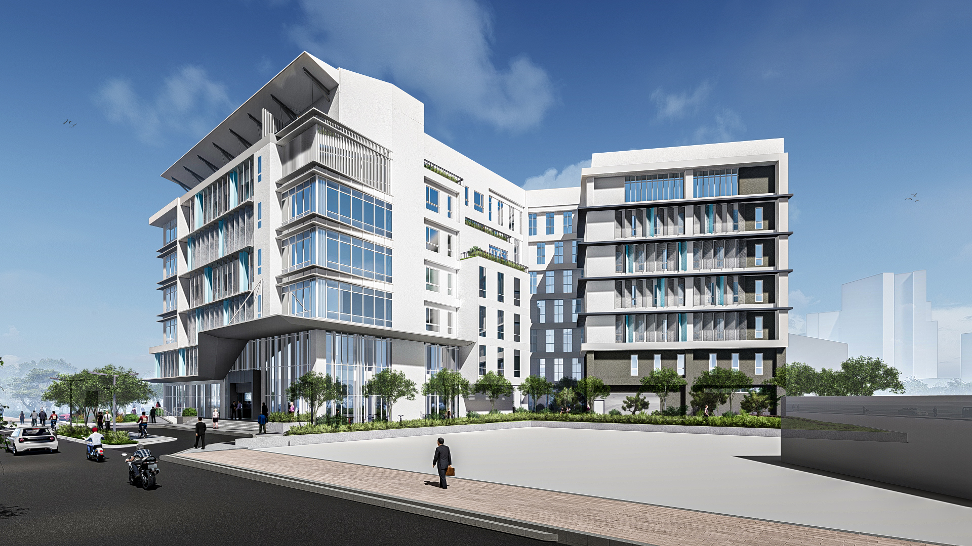 內政部代建智慧綠建築－海委會合署辦公廳舍今辦上梁儀式 預計117年啟用