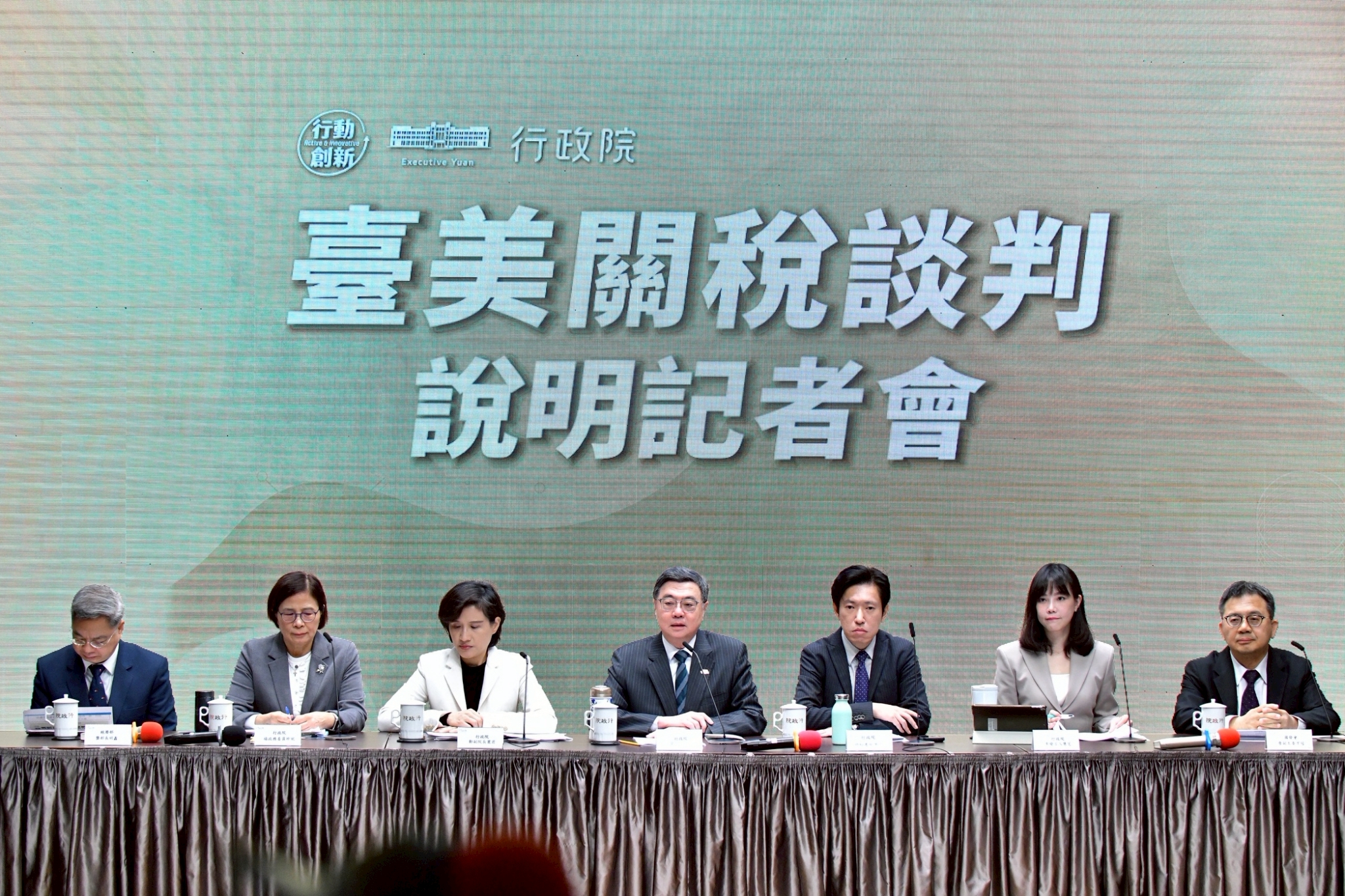 台美關稅談判結果 卓揆：取得有利戰略地位 支持「台美對等貿易協定」簽署