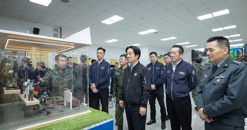 勗勉花蓮地區國軍 賴總統感謝全年無休保衛國家 盼朝野共同給予最大支持