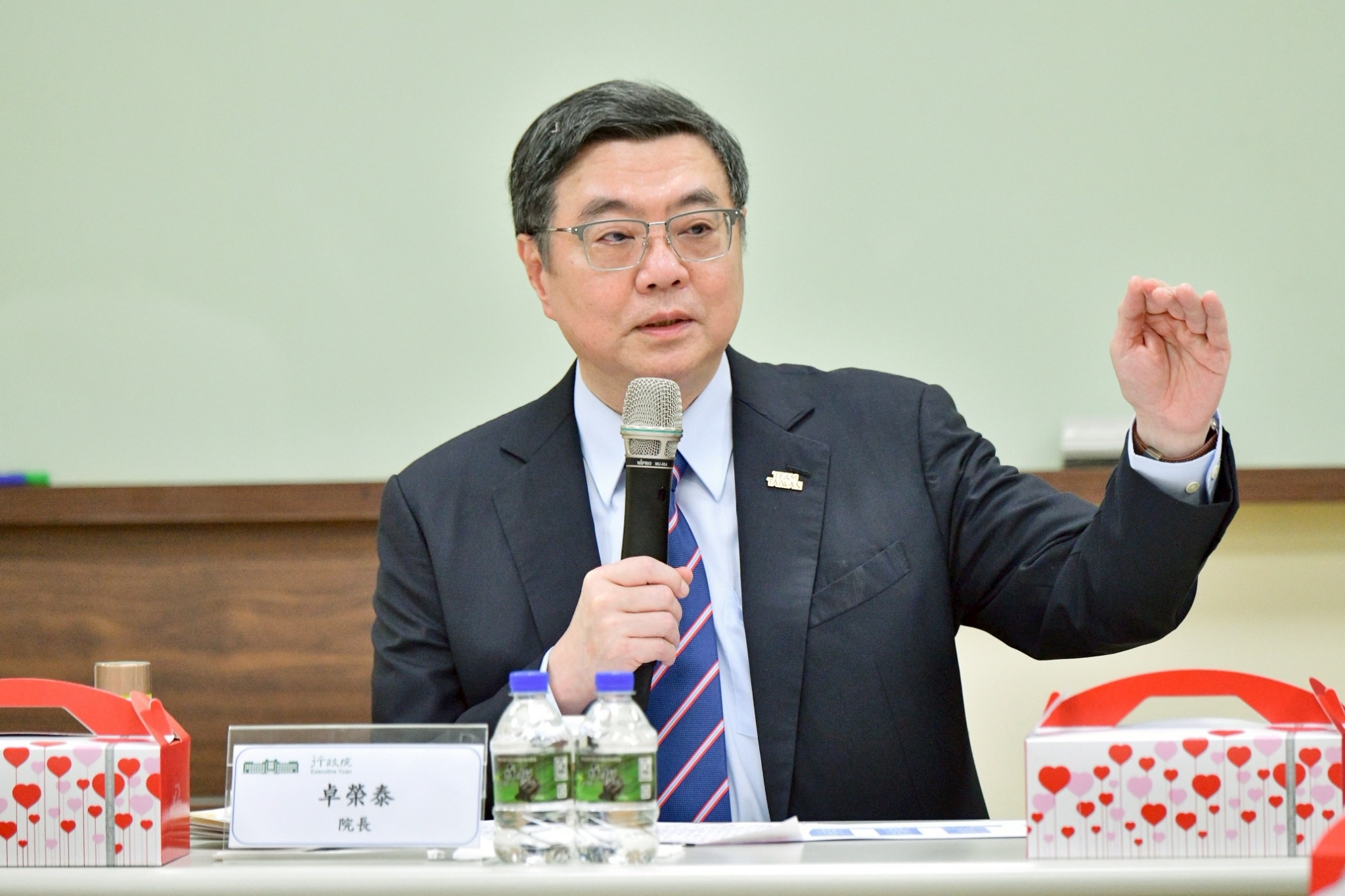 與航太產業座談 卓揆肯定高科技精密產品製造實力 推升我國競逐太空領域