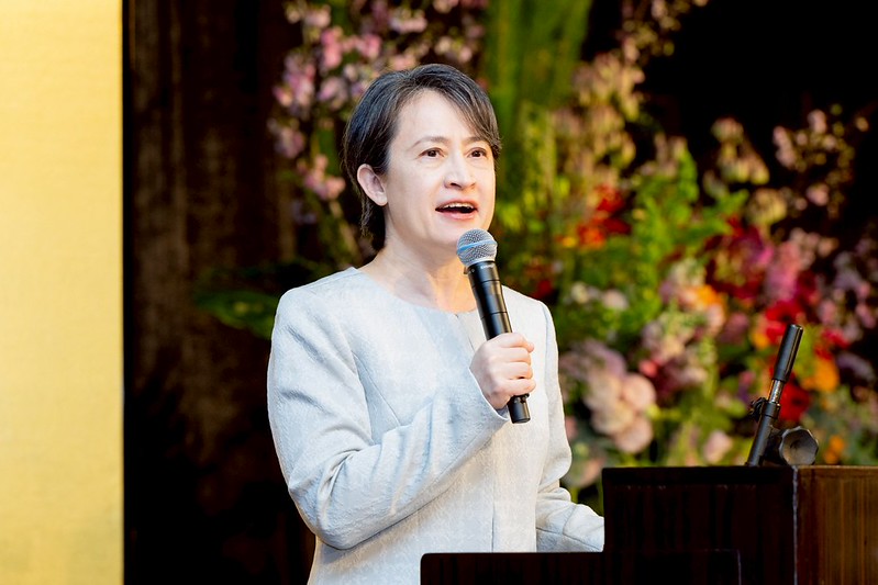 出席日本天皇華誕慶祝酒會 蕭副總統期盼台日持續共同守護區域和平穩定