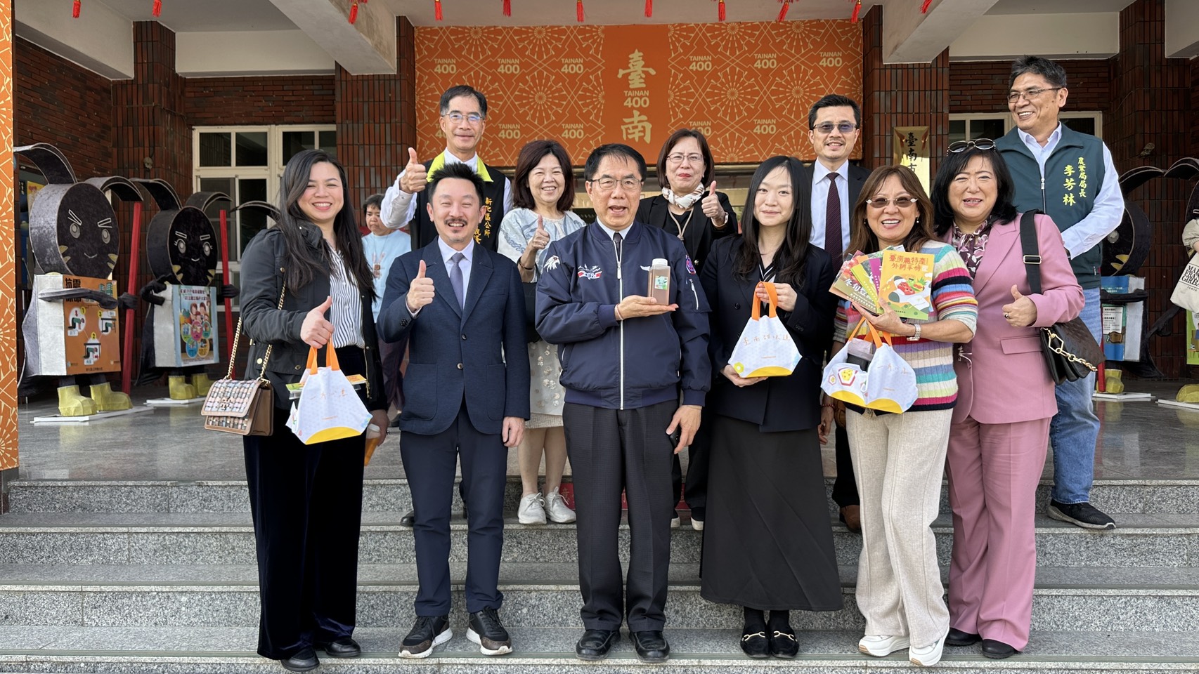 歐洲台灣商會聯合總會拜會黃偉哲 期能拓展歐洲市場協助台南品牌國際化